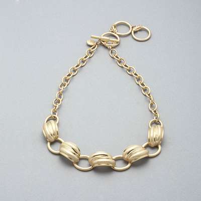 Worn Gold Necklace